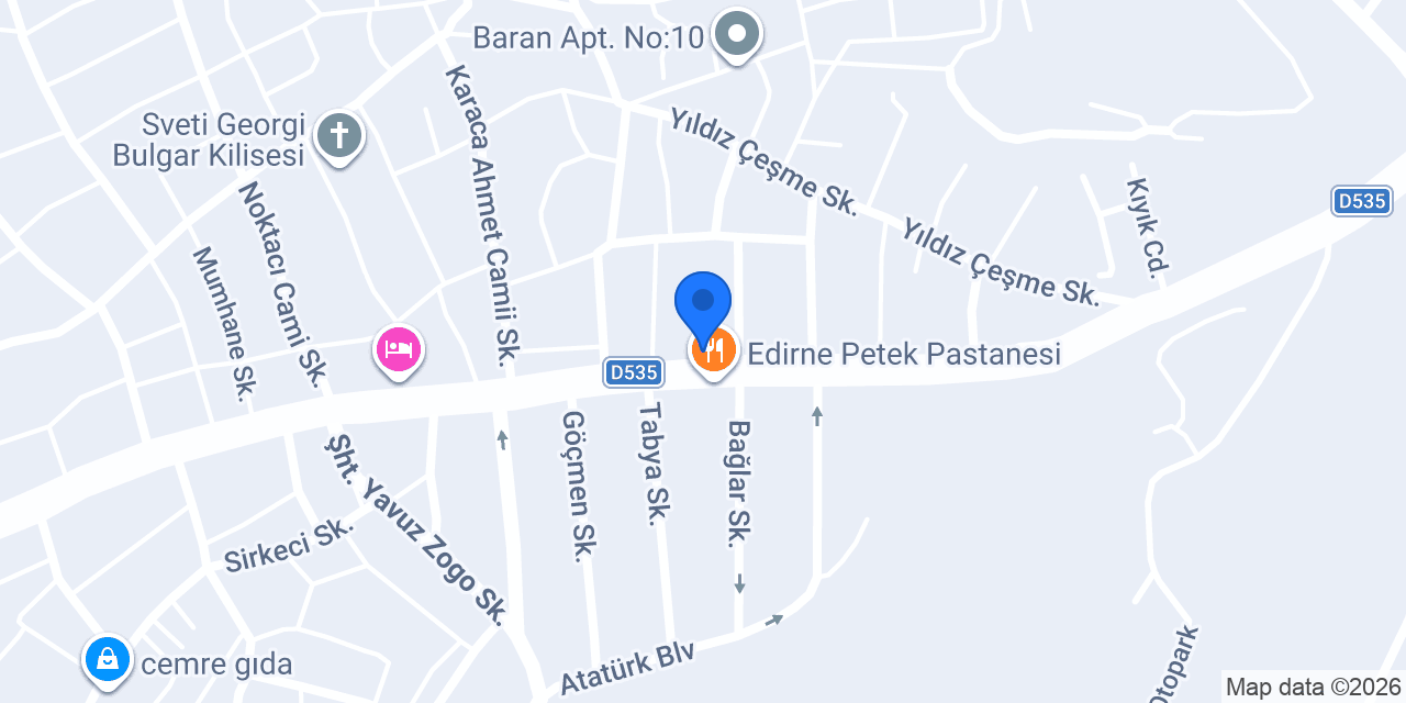 Bekçi Baba Et Lokantası konumu