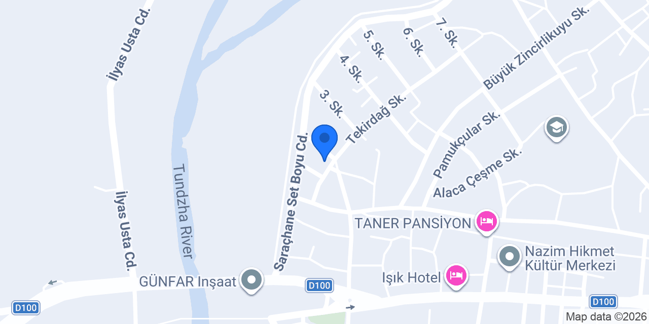 DENİZ ÇİÇEKÇİLİK EDİRNE konumu