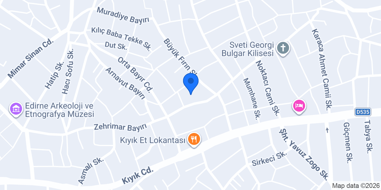 Fevzi Paşa İlkokulu konumu
