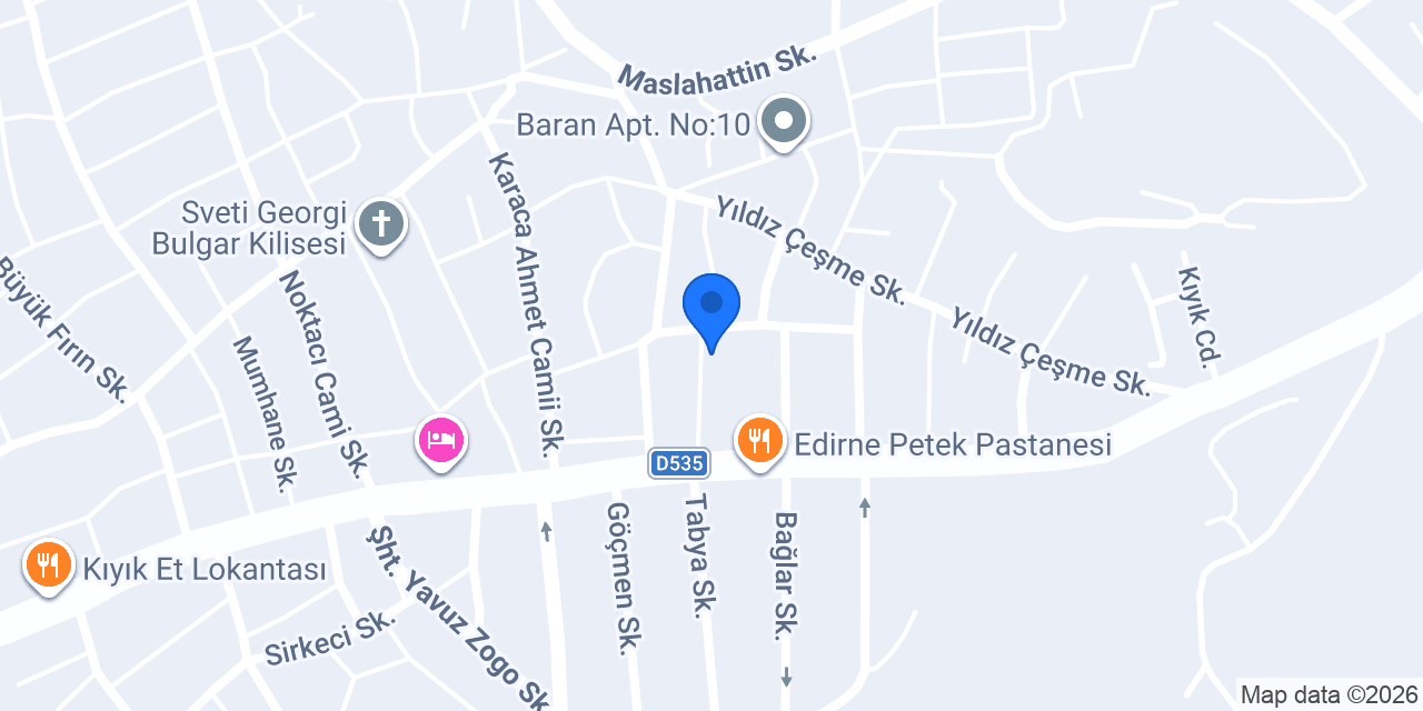 Sevgi Dikim Evi konumu