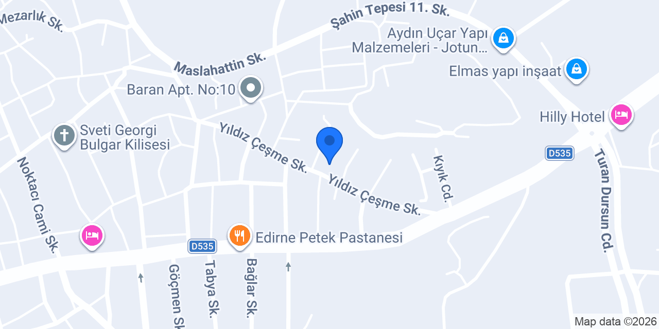 Ferah İlkokulu konumu