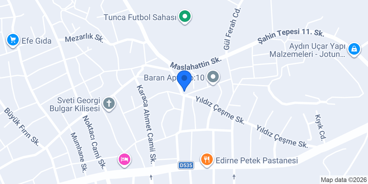 Nilüfer Hatun Anaokulu konumu