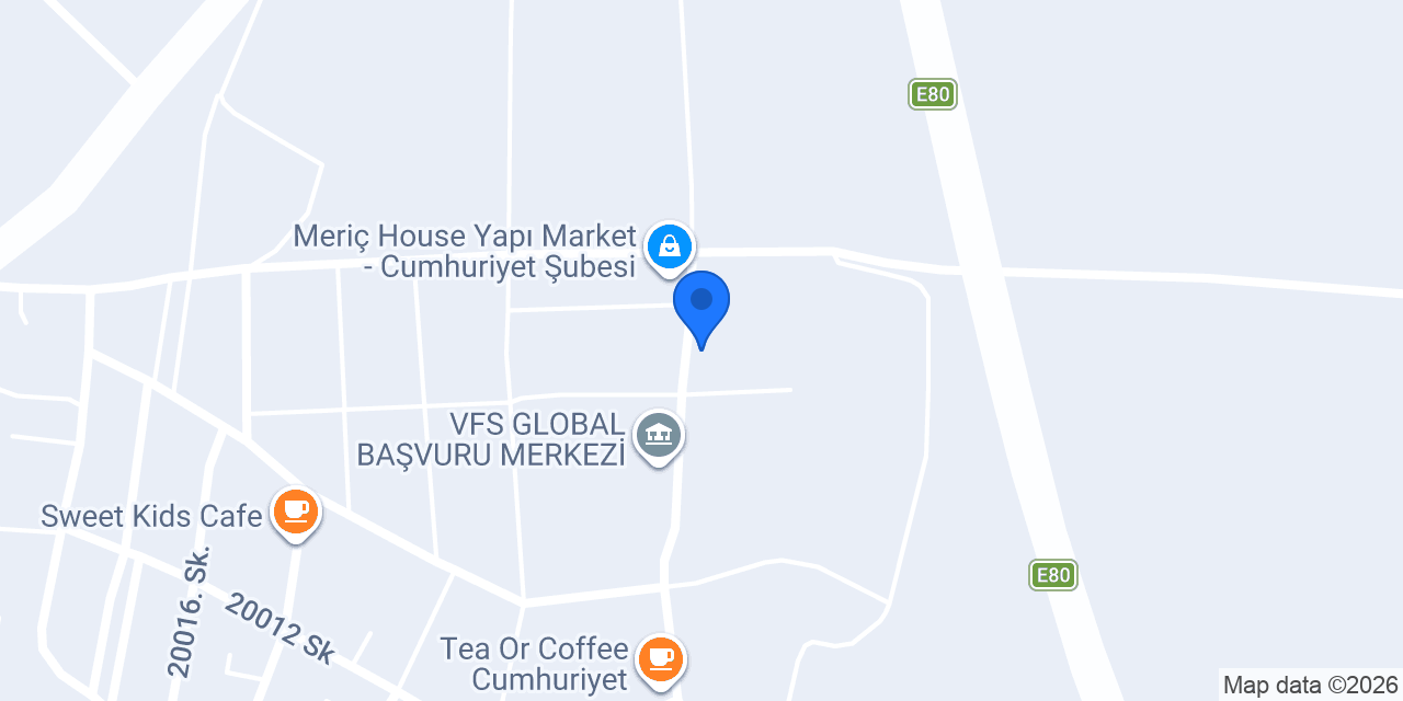Akasya Fırın & Cafe konumu