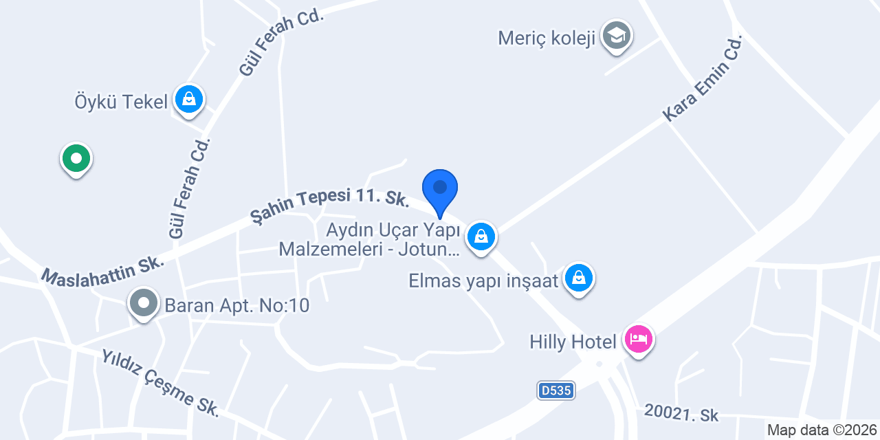 Taştan Beton konumu
