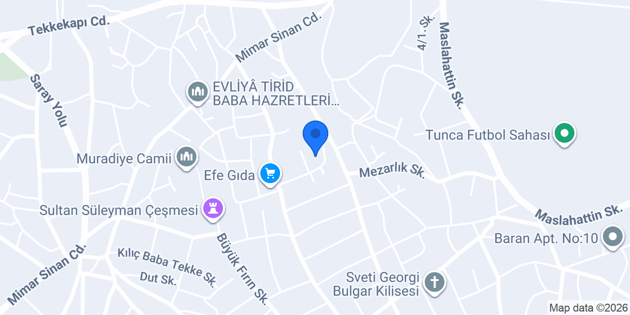 Edirne Oto Kiralama konumu