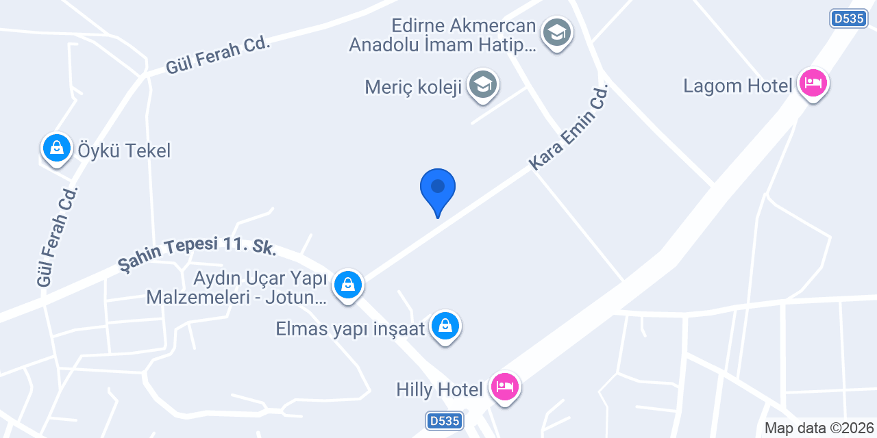 HAKAN BEKTAŞ YAPI İNŞAAT konumu