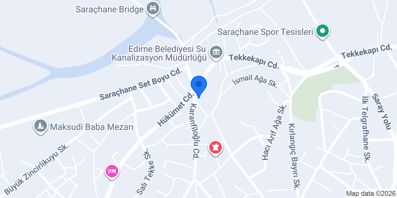 Şezai Asker Berber Salonu konumu