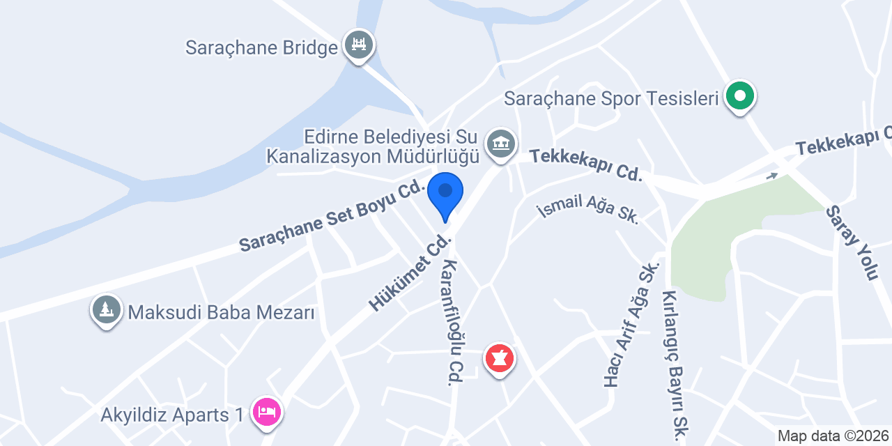 Saraçhane Börek Salonu konumu