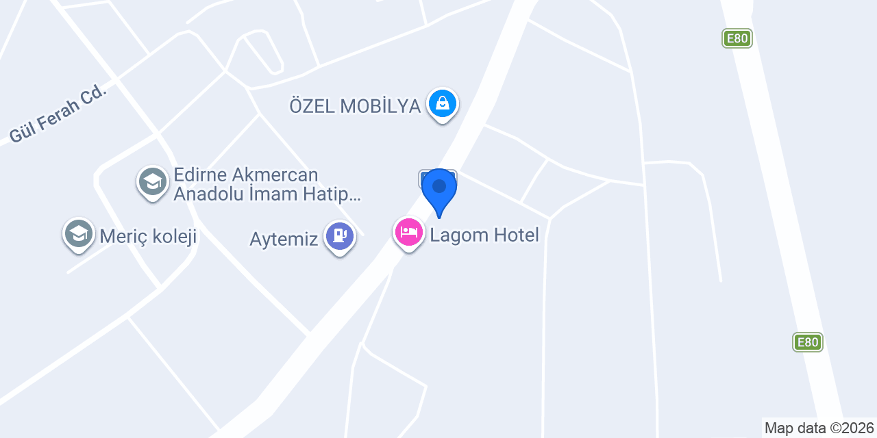 Gezgin Hotel konumu