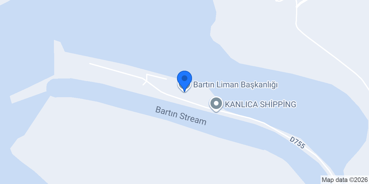 Bartın Liman Başkanlığı konumu