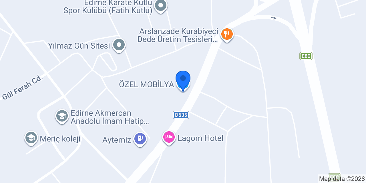 ÖZEL MOBİLYA konumu