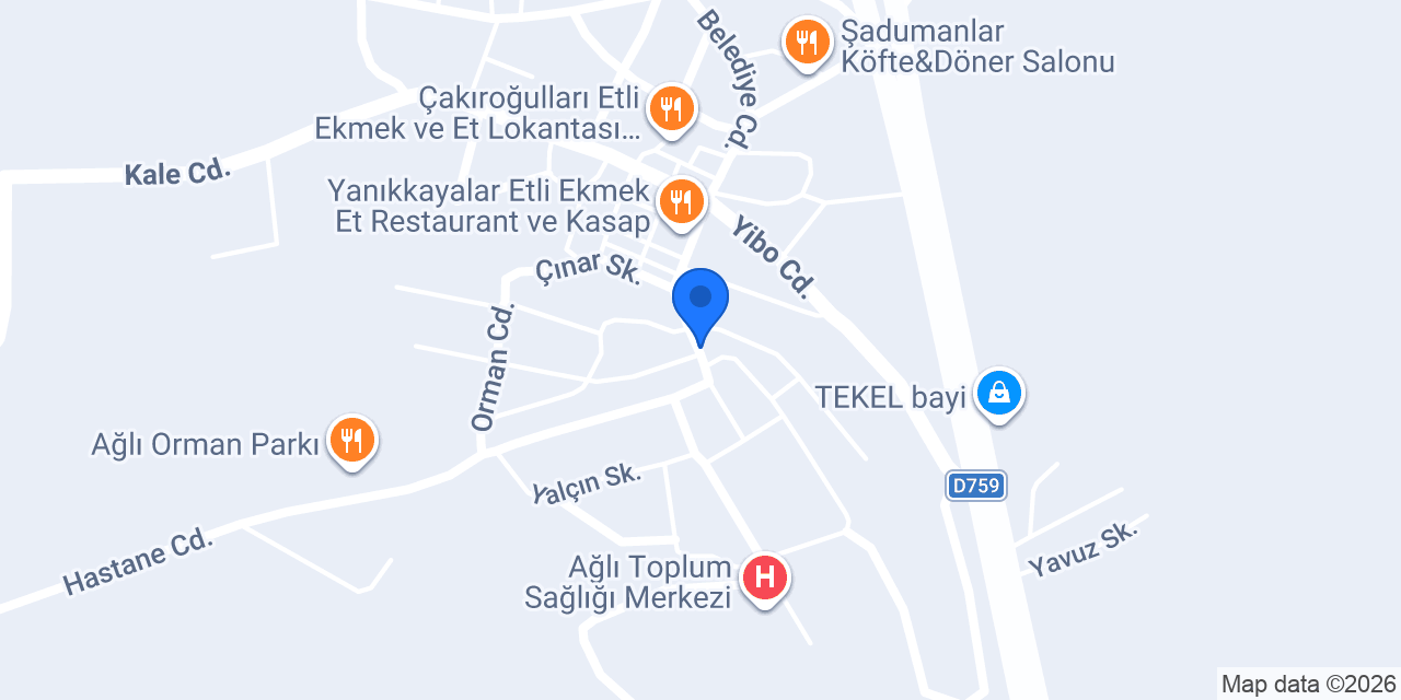 Yeşil Kart Bürosu konumu
