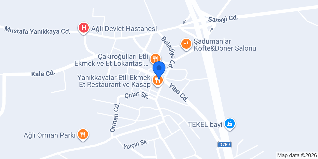 Ağlı Spot konumu