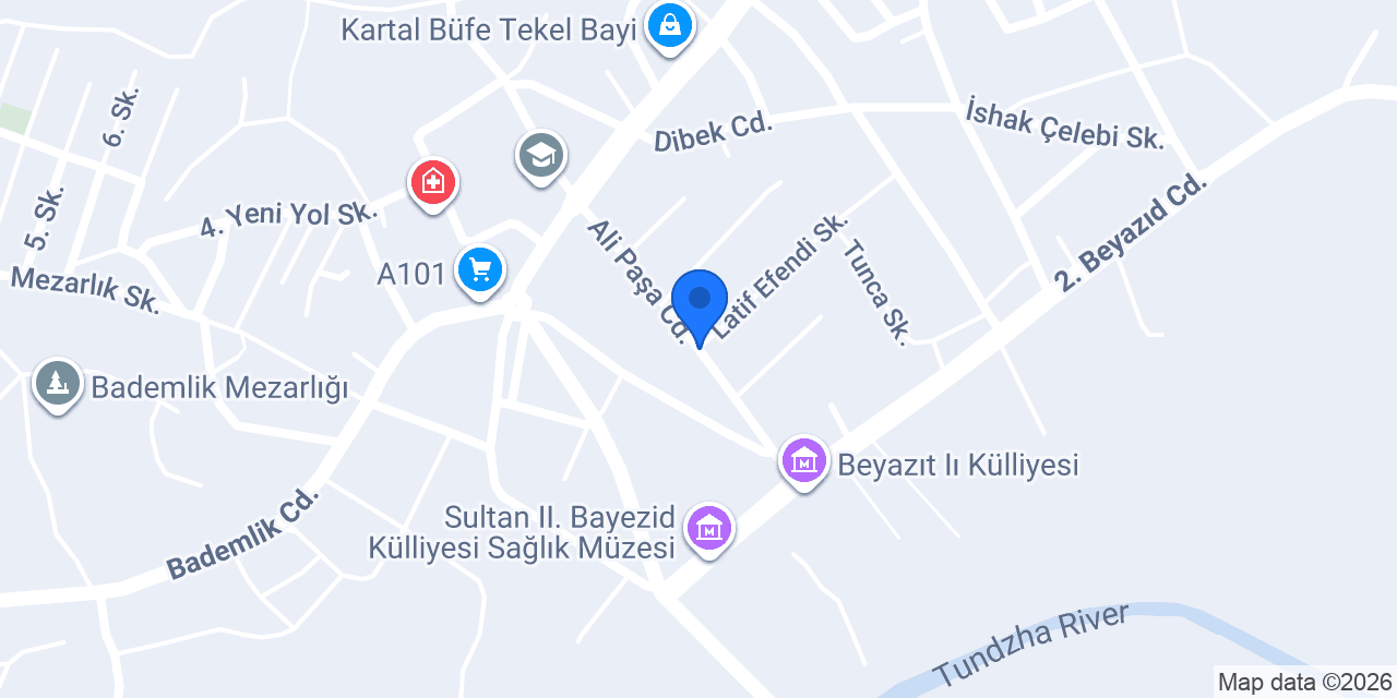 Kırkpınar konumu