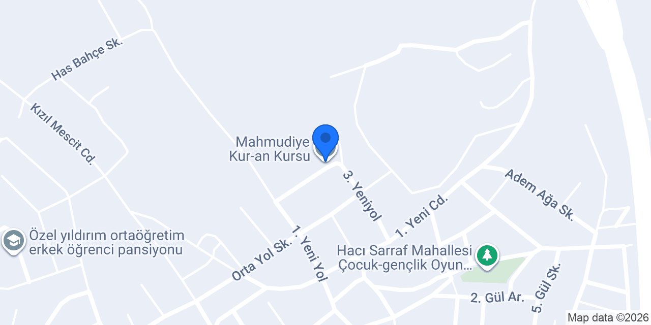 Mahmudiye Kur-an Kursu konumu
