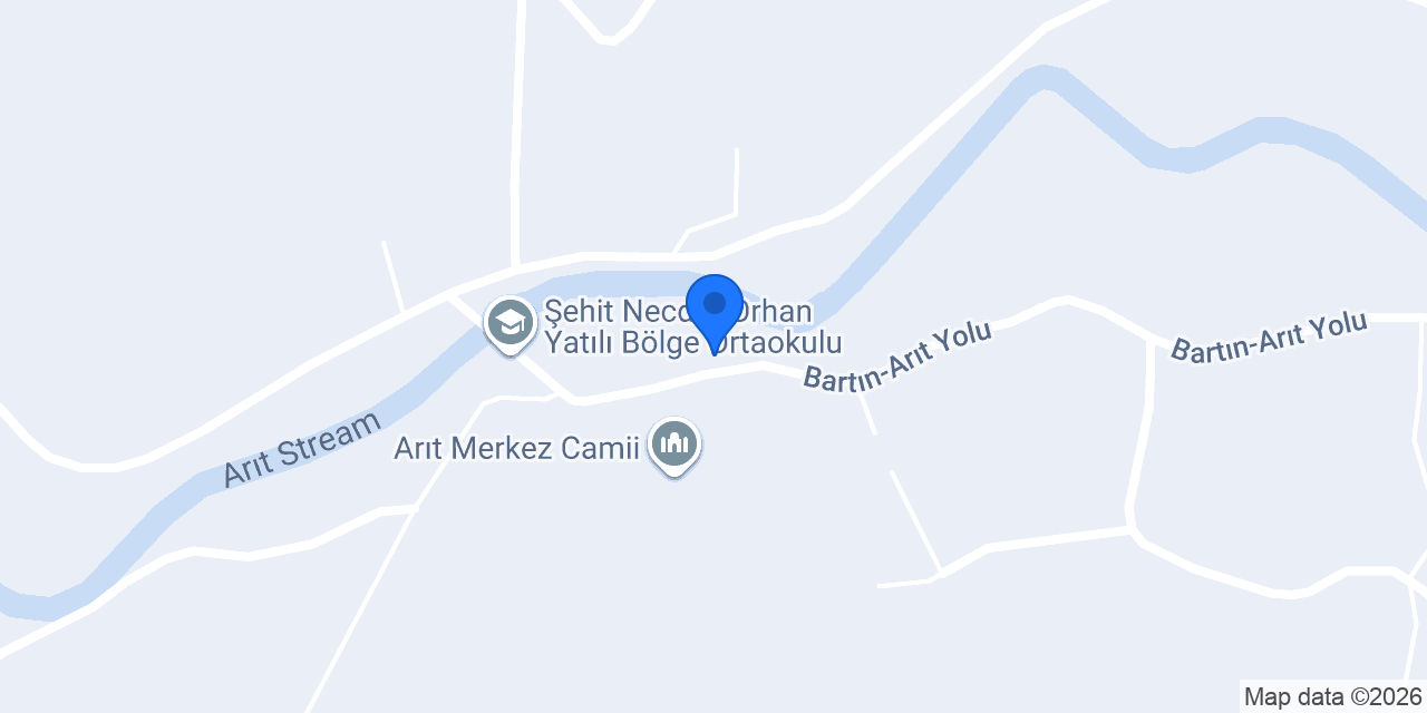 Ptt-arıt Şubesi konumu