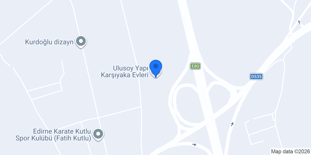 Ulusoy Yapı Karşıyaka Evleri konumu