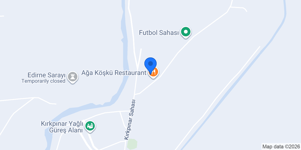 Ağa Köşkü Restaurant konumu