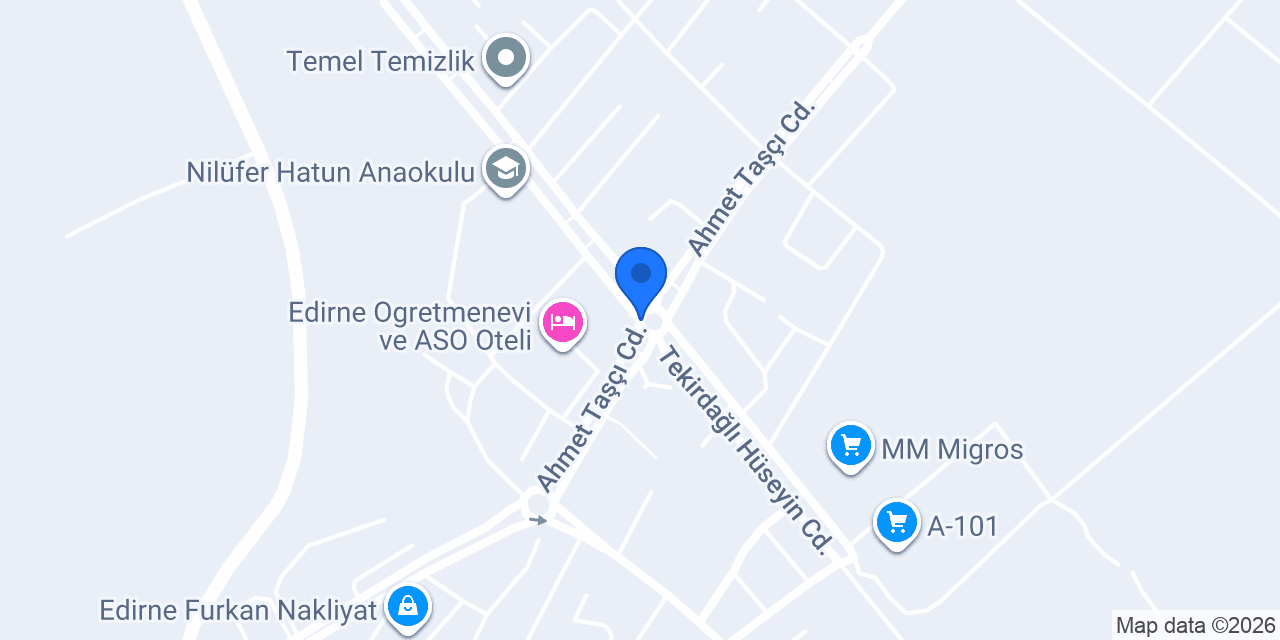 Edirne Hijyen Temizlik 22 konumu