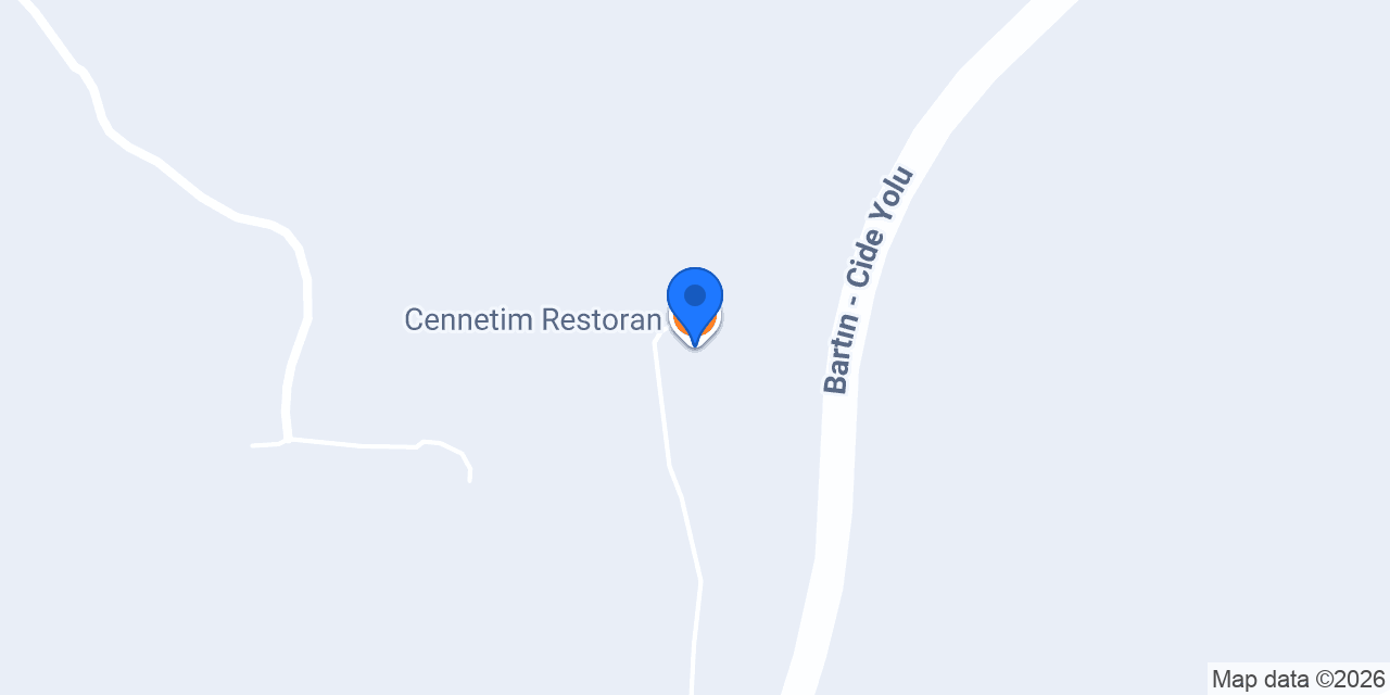 Cennetim Restoran konumu