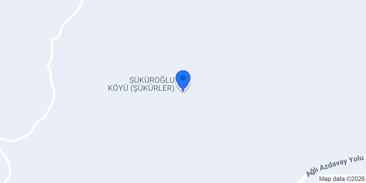 ŞÜKÜROĞLU KÖYÜ (ŞÜKÜRLER) konumu
