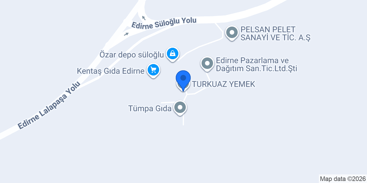 TURKUAZ YEMEK konumu