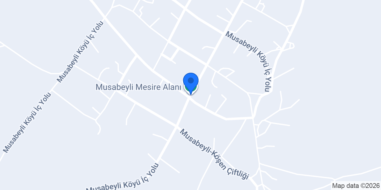 Musabeyli Mesire Alanı konumu
