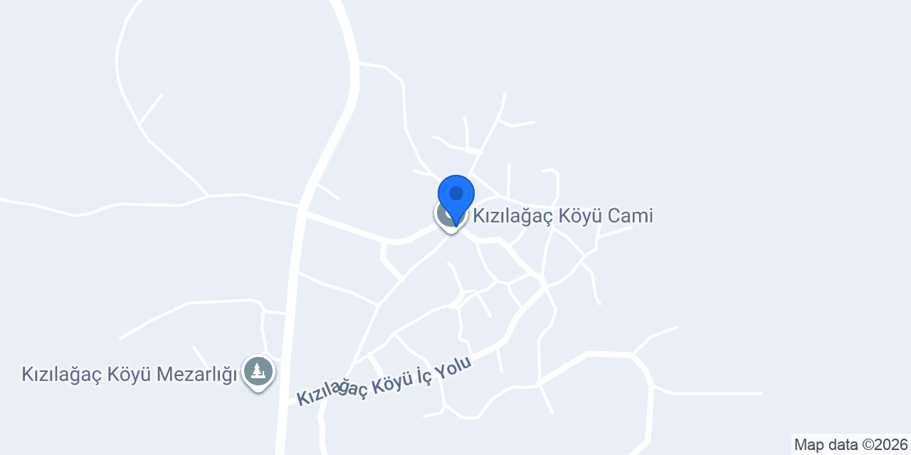 Kızılağaç İlköğretim Okulu konumu