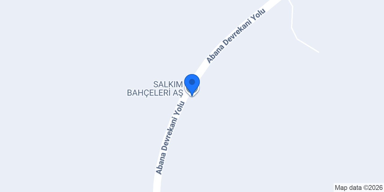 SALKIM BAHÇELERİ AŞ konumu