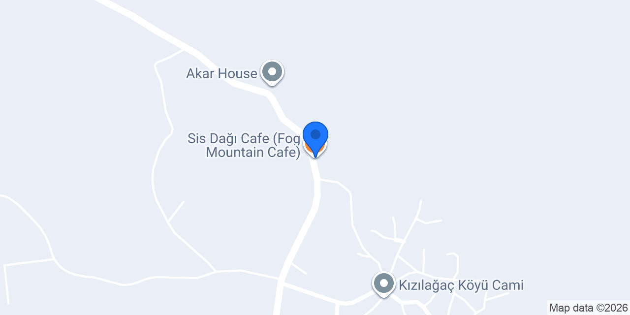 Sis Dağı Cafe (Fog Mountain Cafe) konumu