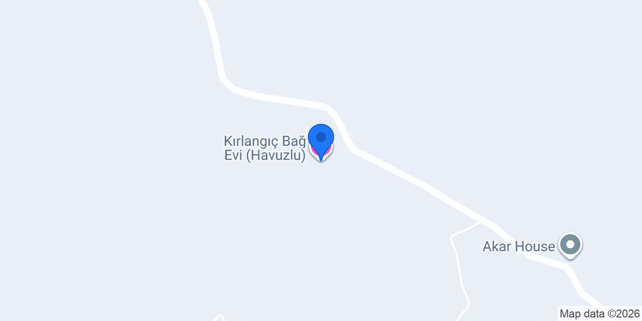 Kırlangıç Bağ Evi (Havuzlu) konumu