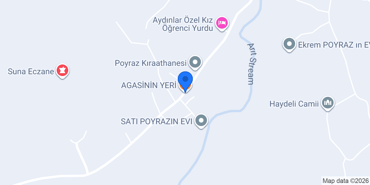 AGASİNİN YERİ konumu