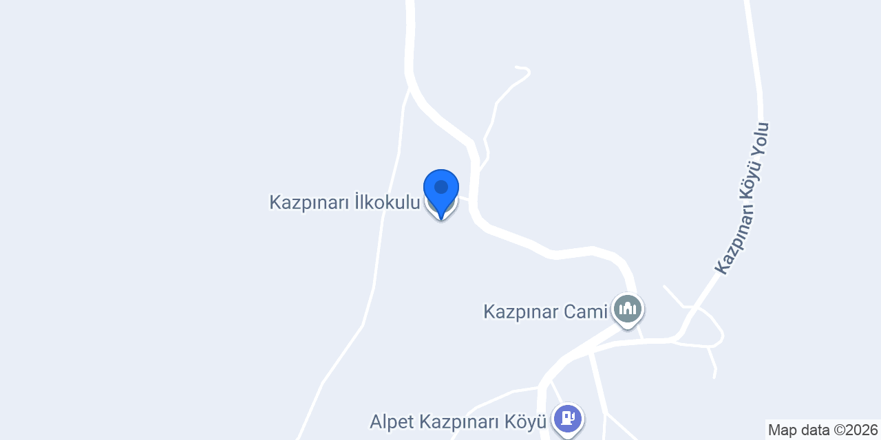 Kazpınarı İlkokulu konumu