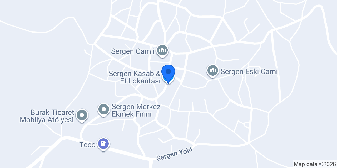 Sergen Kasabı& Et Lokantası konumu