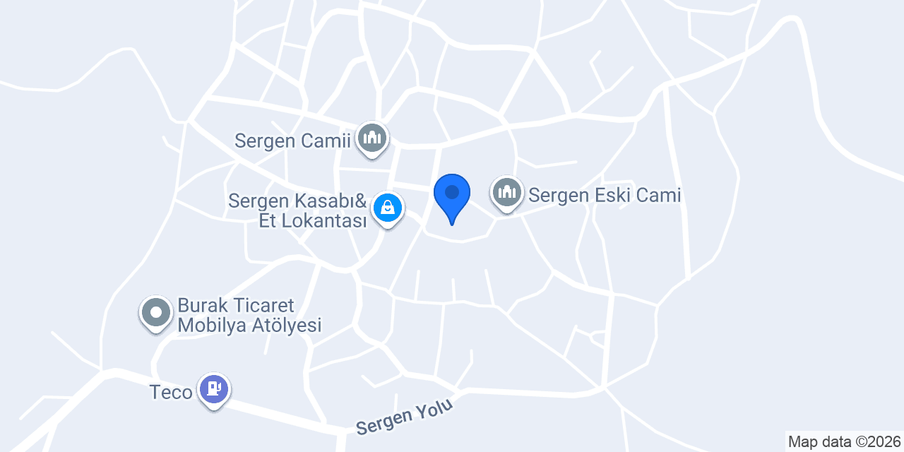 Sergen Belediyesi konumu
