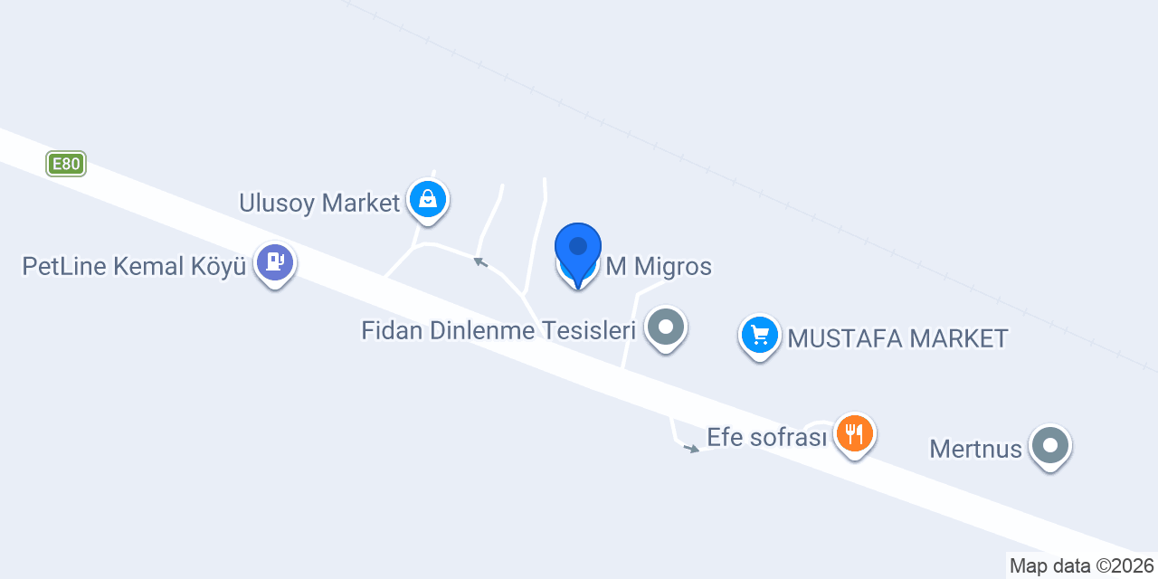 M Migros konumu