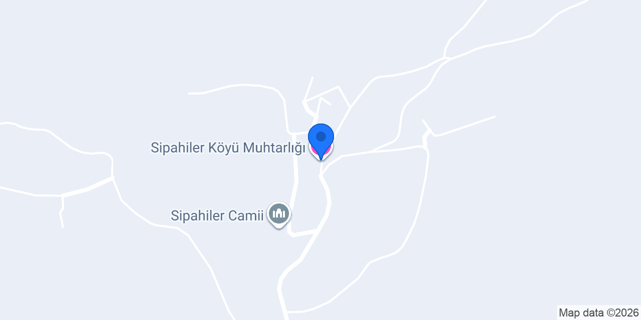Sipahiler Köyü Muhtarlığı konumu
