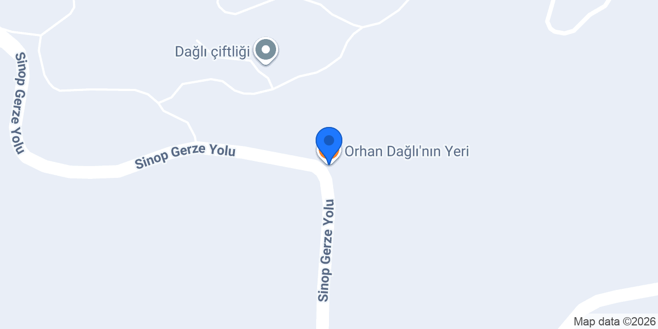 Orhan Dağlı'nın Yeri konumu