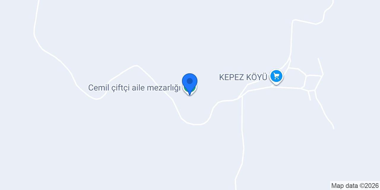 Cemil çiftçi aile mezarlığı konumu