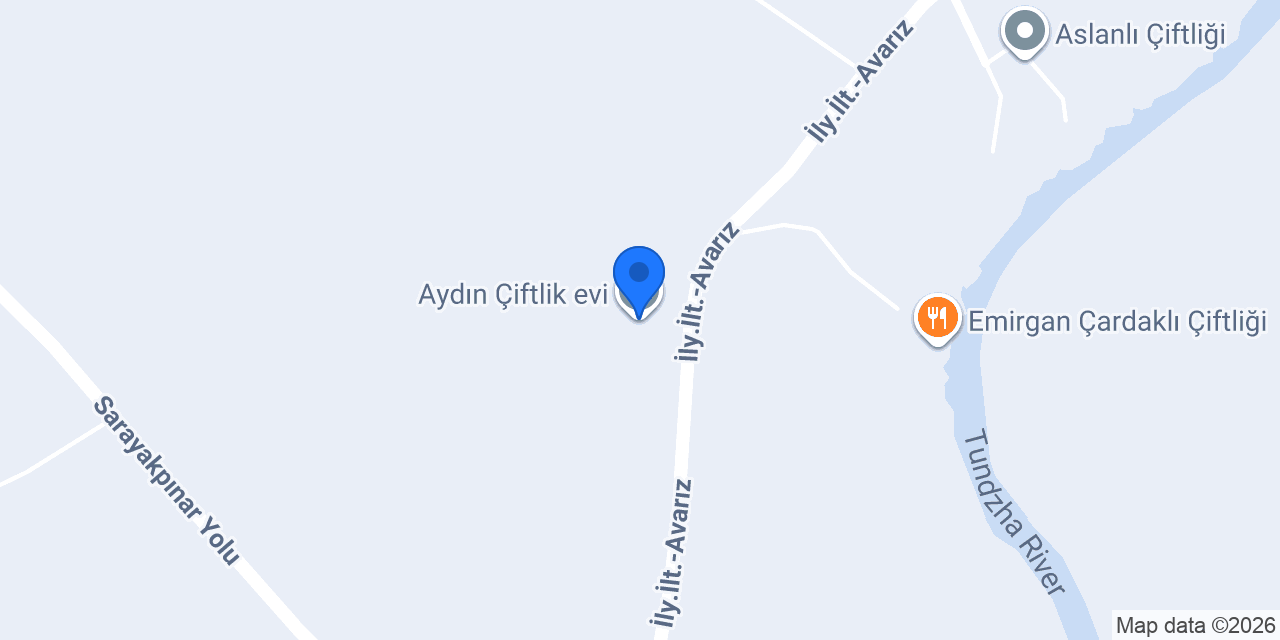 Aydın Çiftlik evi konumu