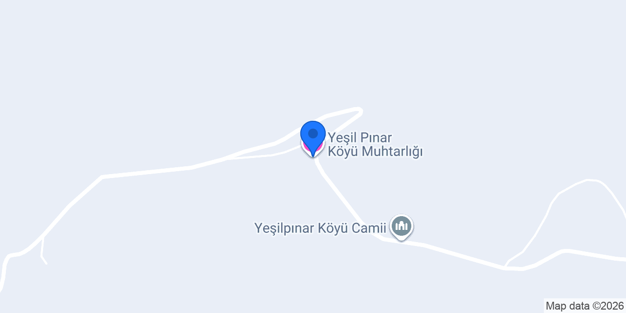 Yeşil Pınar Köyü Muhtarlığı konumu