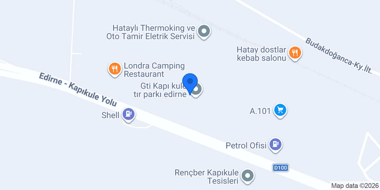 Kapıkule Çelik Akü Tır Servisi-грузовой сервис konumu