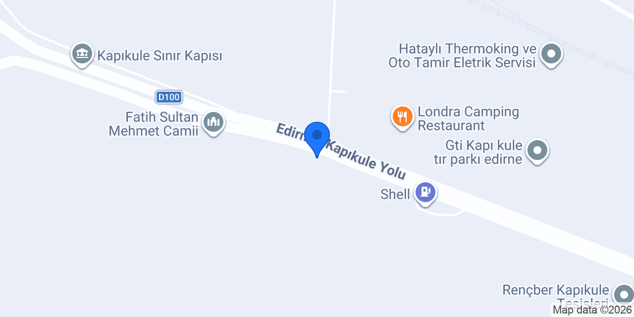 Kapıkule taksi konumu