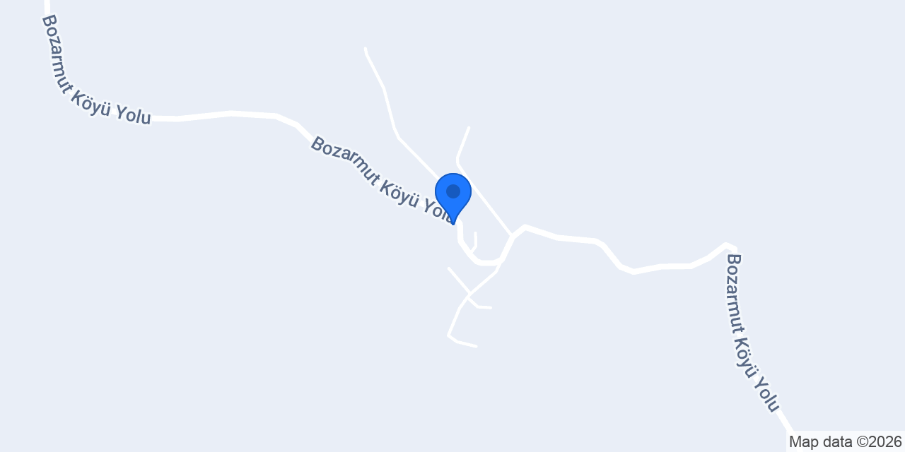 Bozarmut Köyü Muhtarlığı konumu