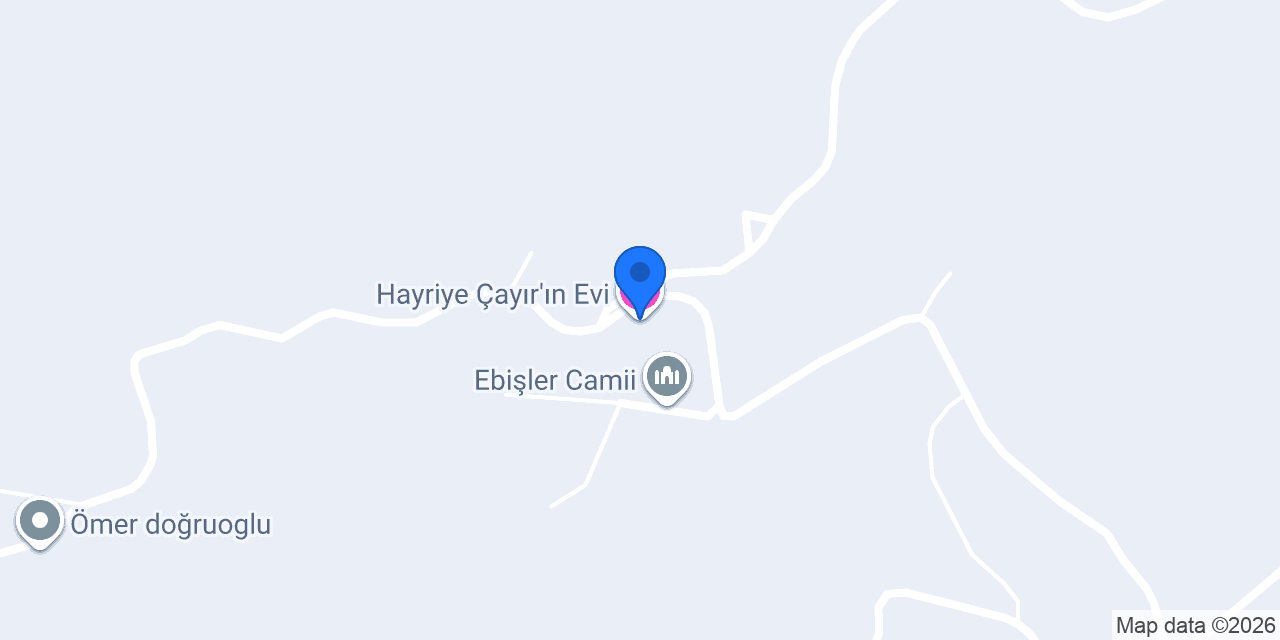 Hayriye Çayır'ın Evi konumu