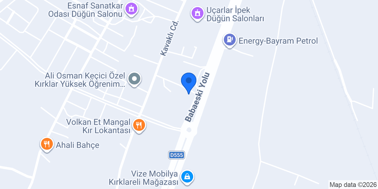 ÇINAR TEKSTİL konumu
