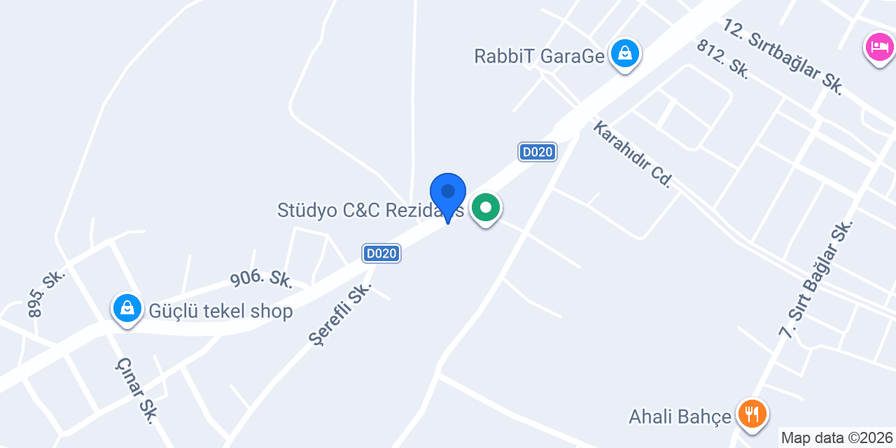 Rezidans Büfe konumu