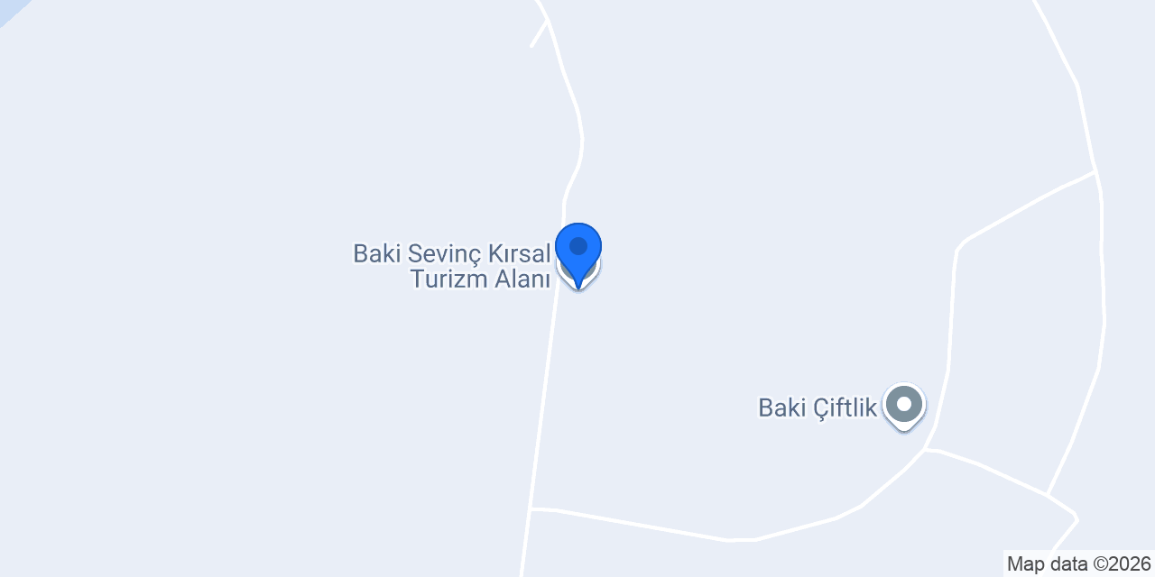 Baki Sevinç Kırsal Turizm Alanı konumu