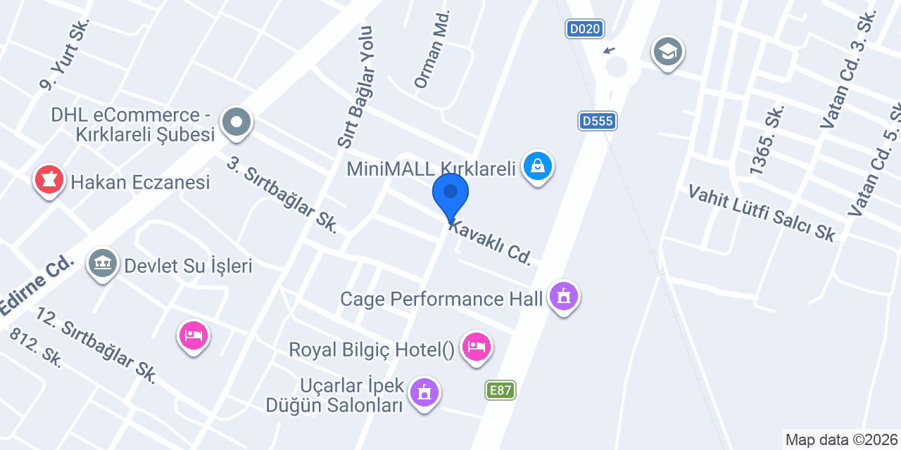 Şaşkın Bakkal konumu