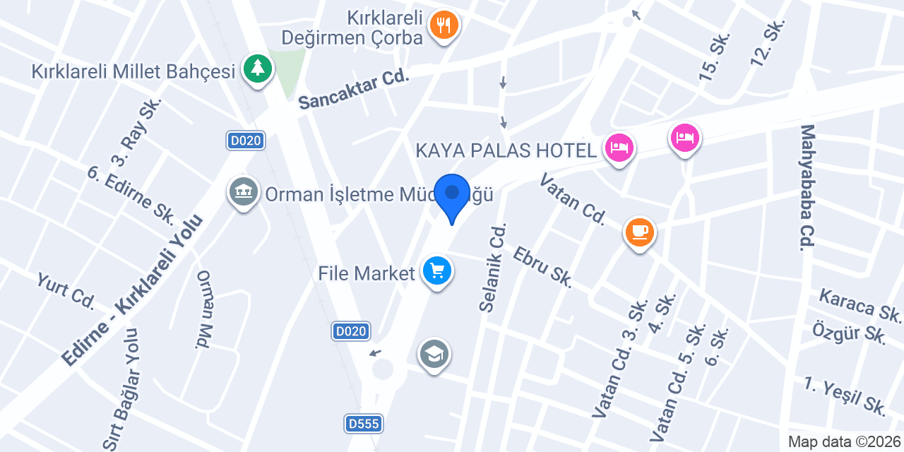 KIRKLAR OCAKBAŞI konumu